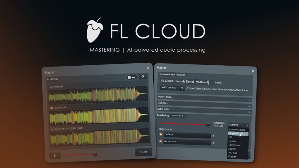 FL Studio 21.2 - Ai-powered mastering