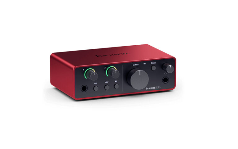 Focusrite Scarlett Solo Review 2024